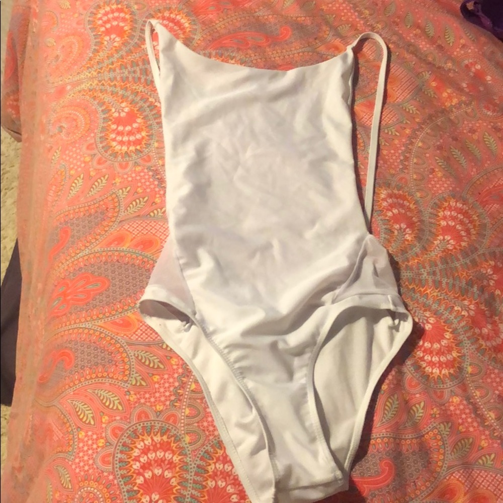 Never worn white one piece